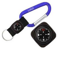 Carabiner with Compass